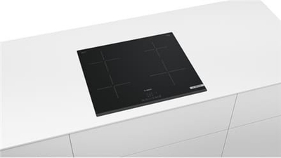 Pllakë inkaso me induksion Bosch PUE63KBB6E, 60cm, 4 vende gatimi, e zezë