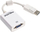 Përshtatës Delock DisplayPort - D-Sub (VGA) AV (61766), i bardhë