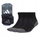 Çorape sportive Adidas Essentials Climacool Quarter, 3 palë, të zeza me gri