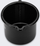 Tenxhere Petromax Warming Pot, çelik i emaluar, 1.4L, e zezë
