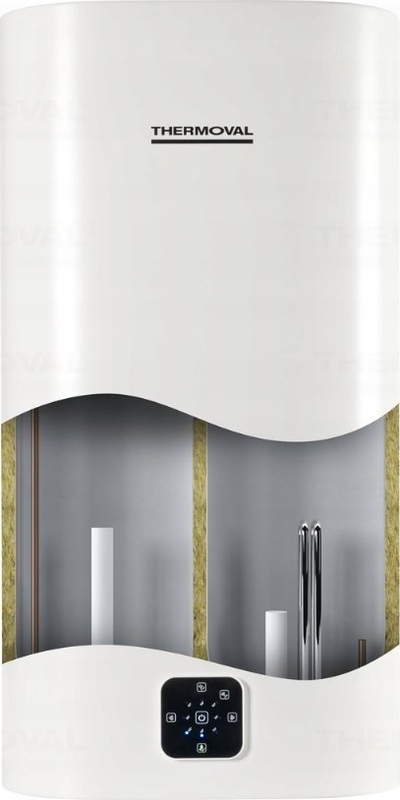 Boiler elektrik Thermoval Aqua Ti, 80L, 2000W, me Wi‑Fi