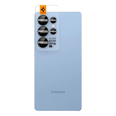 Mbrojtëse kamere Spigen Glas TR EZ Fit Optik Pro HD, 2 copë, për Samsung Galaxy S25 Ultra, e zezë