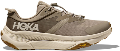 Atlete vrapimi Hoka Transport për meshkuj, EVA, Vibram, bezhë