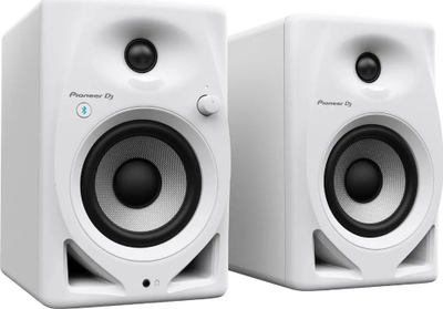 Monitor studio aktivë Pioneer DJ DM-40D-BT-W, 4", Bluetooth, të bardhë