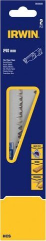 Teh sharre sabre Irwin IW1016302, 240mm, prerje e trashë në dru, set 2 copë