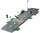 Set ndërtimi LEGO City 60304 Road Plates, pllaka rruge, gri