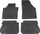 Tapeta gome Frogum për VW Caddy, set 4 copë, për modelet nga 2013, të zinj