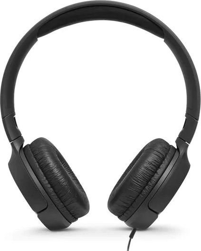 Слушалки JBL Tune 500, со кабел, црни