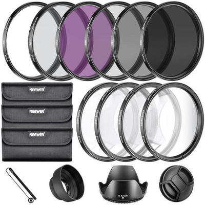Set filtrash fotografie Neewer 72mm, FILTER Accessory Kit 10087419, i zi