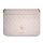 Mbulesë laptopi Guess 4G Saffiano, 13", lëkurë eco, rozë e çelët