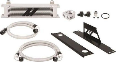 Set ftohës vaji Mishimoto për Subaru WRX STI 2001-2005, komplet instalimi, i zi