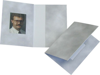 Zarf foto pasaporte Daiber Cloud 31x42mm, 100 copë, gri