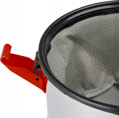 Fshesë me korent G3Ferrari G90028, 1000W, bidon 20L, inox e kuqe