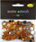 Kristale dekorative Galeria H Golden Crystal Elements, 4-12mm, 25g, ngjyrë e artë