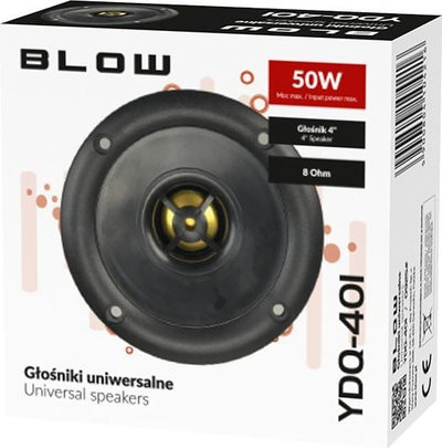 Altoparlant makine Blow YDQ-401, 4", 50W, i zi