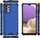 Kapak telefoni Honeycomb Armor për Samsung Galaxy A13 5G, kornizë xheli, mbron mirë nga goditjet, blu