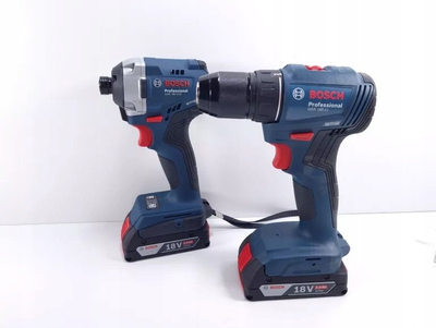 Set veglash pa kabllo Bosch GDR 18V-215 GSR 185-Li, 18V, 2x 2.0Ah me karikues