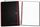 Bllok spiral Oxford Black n Red A4, me vija, kapak i zi