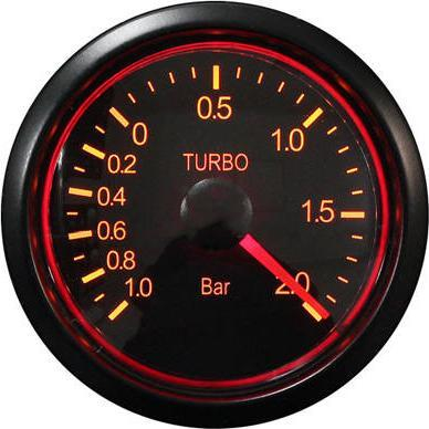 Matës turbo Auto Gauge T270 52mm, diapazon -1 deri 2 bar, i zi