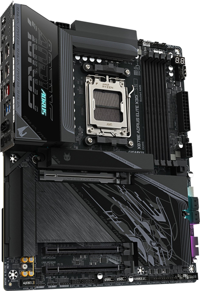 Матична плоча GIGABYTE X870E AORUS ELITE X3D, DDR5, PCIe 5.0, црна