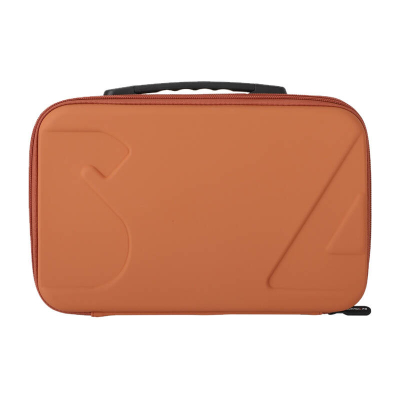 Çantë mbrojtëse Sunnylife Adventure, për Osmo Action 3 4 5 Pro, PU leather, portokalli