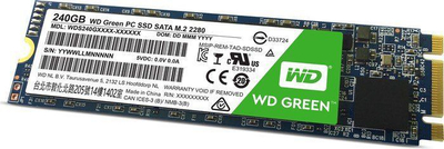 Disk SSD WD Green, 240GB, M.2 2280 SATA III