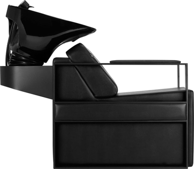 Фризерска столица Modena Nero, професионална, црна