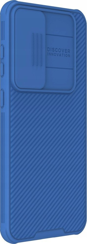 Mbulesë telefoni Nillkin CamShield Pro për Samsung Galaxy S24 Plus, mbrojtje me kapak kamere, TPU PC, blu