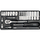 Set çelësash gotë Yato YT-14421, 23 copë, 1/4", në kuti metalike