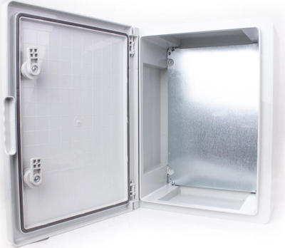 Kuti shpërndarëse elektrike Famatel ABS, IP65, 40x30x17cm, gri