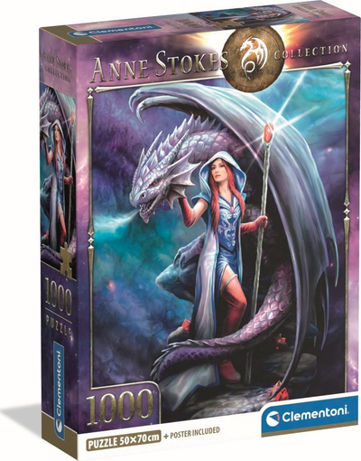 Set eksperimental Clementoni Dragon Mage Anne Stokes Collection, 14+, frëngjisht