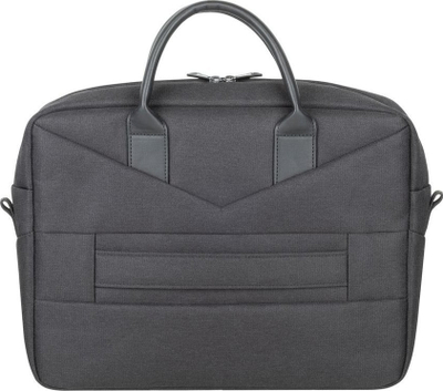 Çantë laptopi Rivacase ECO Case 8124, 15", poliestër RPET, e zezë