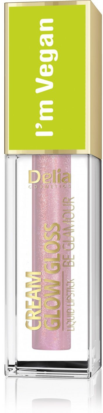 Сјај за усни Delia Cosmetics Јас сум веган Rose Light, 5ml, светлорозов