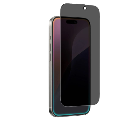 Заштитно стакло AMAZINGthing Titan Privacy за iPhone 16 Plus, 9H, приватност, проѕирно