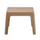 Tavolinë e ulët katrore HM SQUARE TABLE SLEEK HM6371.03, polipropilen, 56x56x40 cm, cappuccino