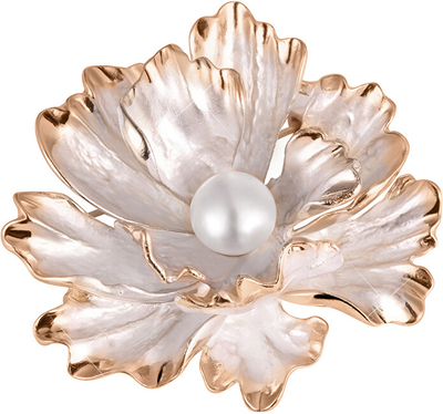 JwL Luxury Pearls Цветна Брошка JL0573
