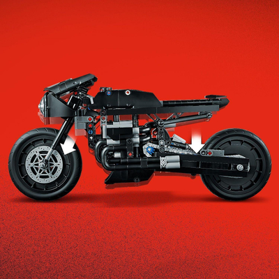 Set LEGO Technic BATMAN BATBIKE 42155, model ndërtimi, për fëmijë 9+