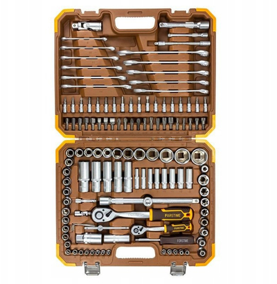 Сет алат Tool, 125 парчиња, 1/2" и 1/4", 6-аголни, 4-32 mm