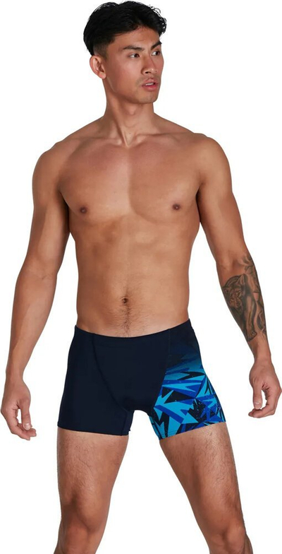 Rroba banje për burra Speedo Hyper Boom V-Cut Aquashort, ECO Endurance+, të zeza
