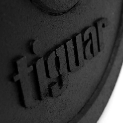 Диск олимписки бампер Tiguar TI-WB01500V2, 15 kg, гума, црн
