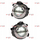 Drita mjegulle LED BMW X3 F25 X4 F26 X5 F15 X6 F16, set, e bardhë