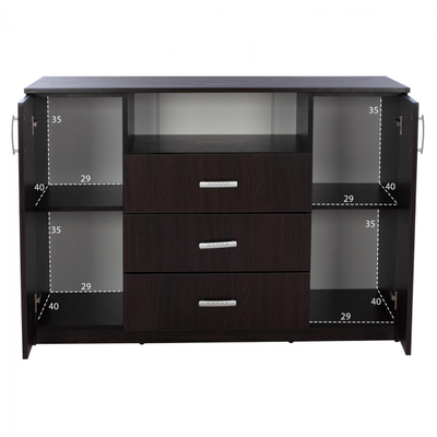 Komodë Adler Wenge 120×45×85 cm (HM2430.02)