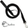 Litar stërvitje për qen Chaba Training Leash Tape, 20m, i zi