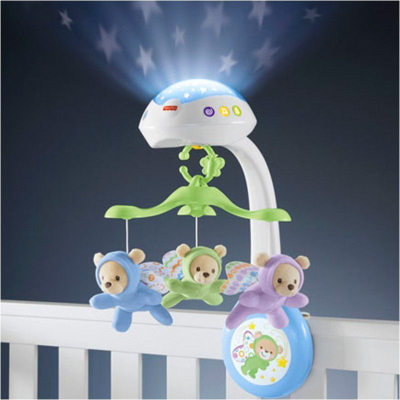 Lodër karusel Fisher Price CDN41, e bardhë