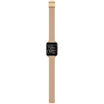 Smartwatch Gravity GT44-1, ekran me prekje, dy rripa, rozë gold