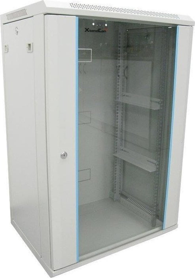 Kabinë rack XtendLan 19" 22U, 600x600 mm, mban deri 60 kg, gri
