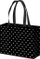 Çantë pazari Fraspo Ultra Mini, 8L, 34 x 10 x 25 cm, e zezë me zemra