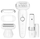 Epilator Braun Silk-épil 9 9341, për trup dhe këmbë, i bardhë