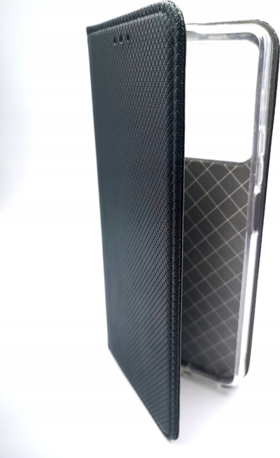 Mbulesë telefoni tip libër për Xiaomi Redmi Note 13 5G, Smart Case, e zezë