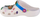 Детски сандали Crocs Classic Rainbow High Kids Clog 208117-90H, Croslite, со ремен на пета, бели во повеќе бои